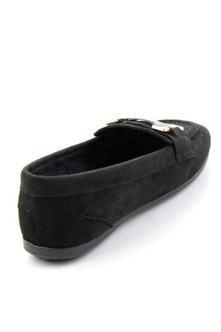 Siyah  Kadın Loafer Ayakkabı K01542380672