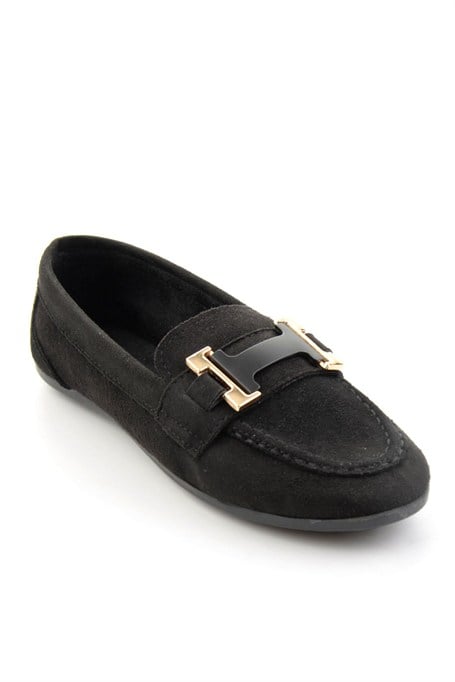 Siyah  Kadın Loafer Ayakkabı K01542380672