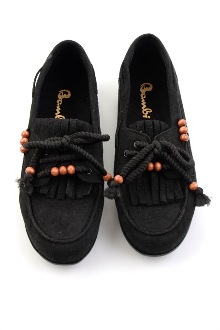 Siyah  Kadın Loafer Ayakkabı K01566004872