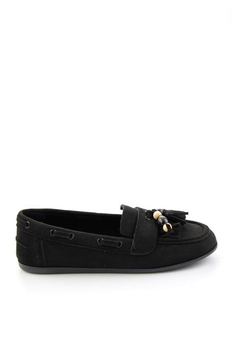 Siyah  Kadın Loafer Ayakkabı K01566004972