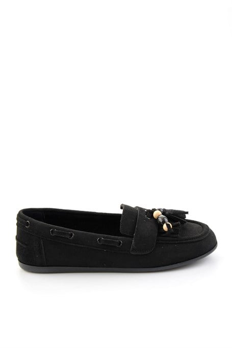 Siyah  Kadın Loafer Ayakkabı K01566004972