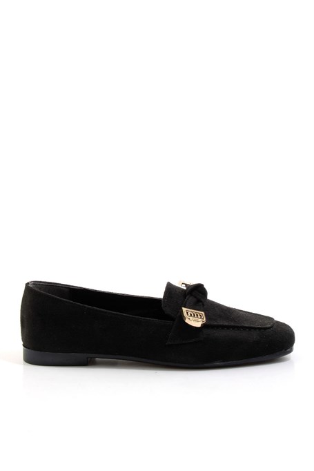 Siyah  Kadın Loafer Ayakkabı K01641022472