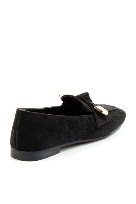 Siyah  Kadın Loafer Ayakkabı K01641022472