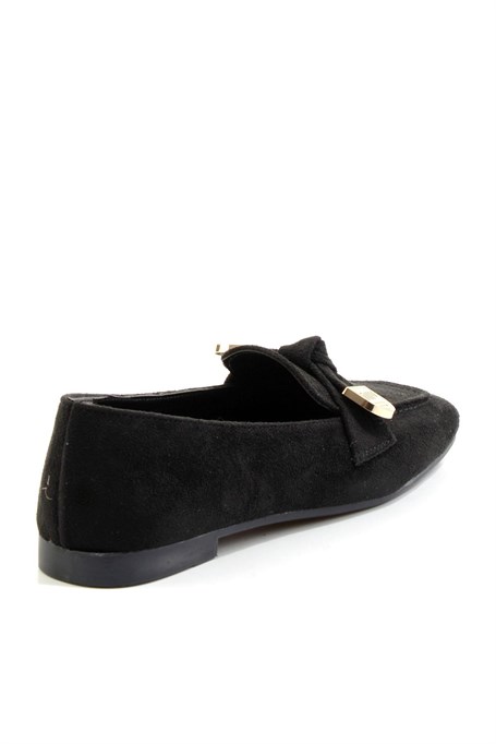 Siyah  Kadın Loafer Ayakkabı K01641022472
