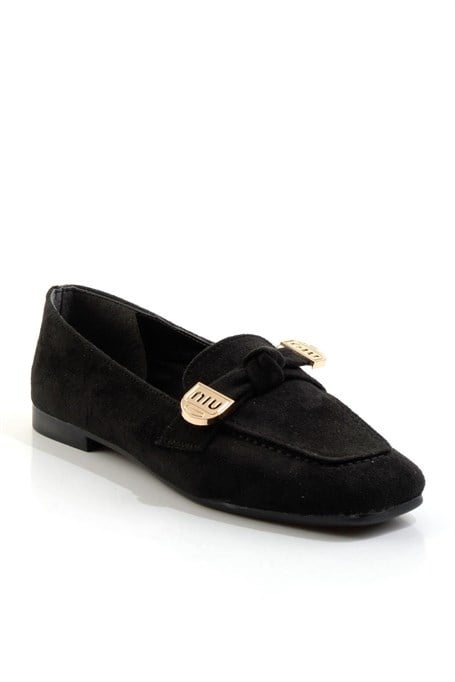 Siyah  Kadın Loafer Ayakkabı K01641022472