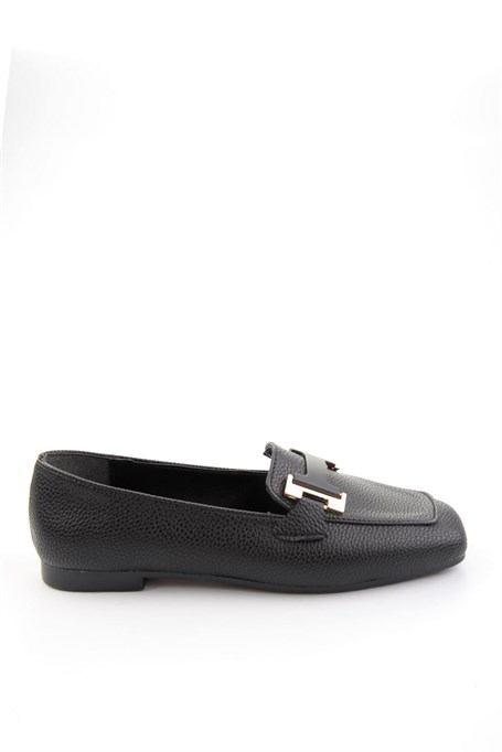 Siyah  Kadın Loafer Ayakkabı K01641022709