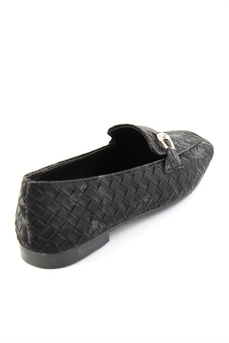 Siyah  Kadın Loafer Ayakkabı K01641023071