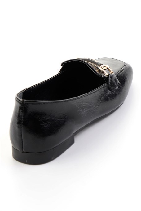 Siyah  Kadın Loafer Ayakkabı K01641023042