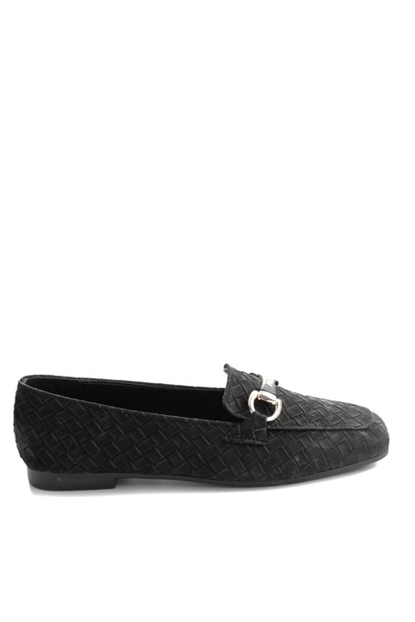 Siyah  Kadın Loafer Ayakkabı K01641023071