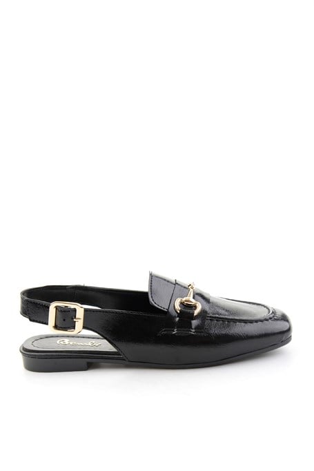 Siyah  Kadın Loafer Ayakkabı K01641023142