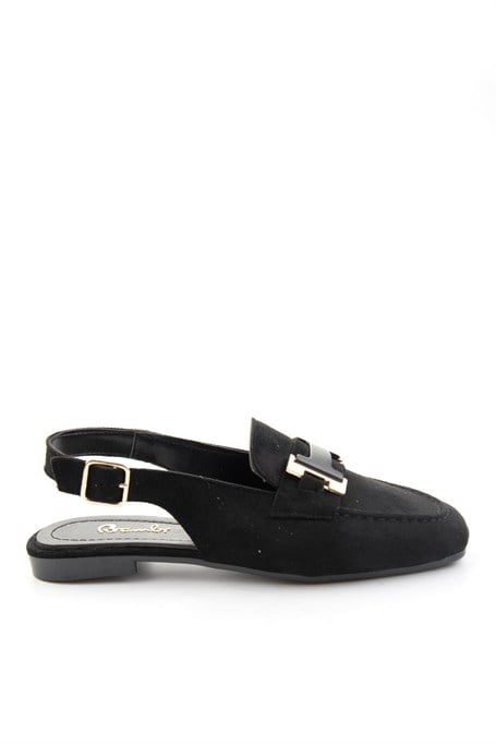 Siyah  Kadın Loafer Ayakkabı K01641023272