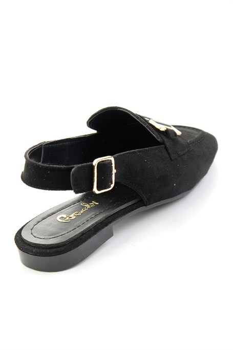 Siyah  Kadın Loafer Ayakkabı K01641023272