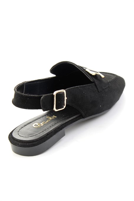 Siyah  Kadın Loafer Ayakkabı K01641023272