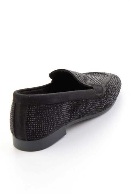 Siyah  Kadın Loafer Ayakkabı K01671058087