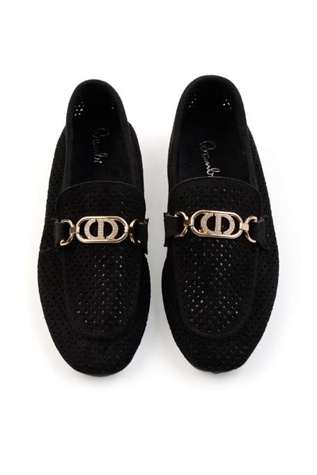 Siyah  Kadın Loafer Ayakkabı K01688010902