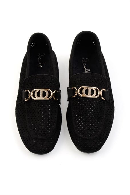 Siyah  Kadın Loafer Ayakkabı K01688010902
