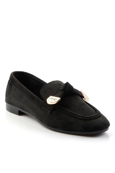 Siyah  Kadın Loafer Ayakkabı K01688011572
