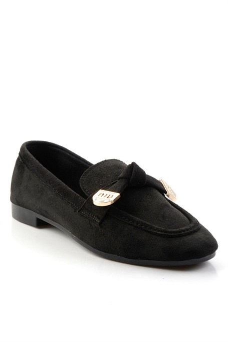 Siyah  Kadın Loafer Ayakkabı K01688011572