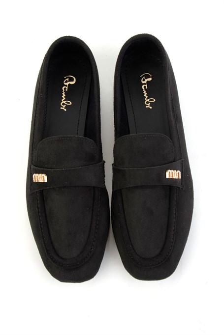 Siyah  Kadın Loafer Ayakkabı K01688011672