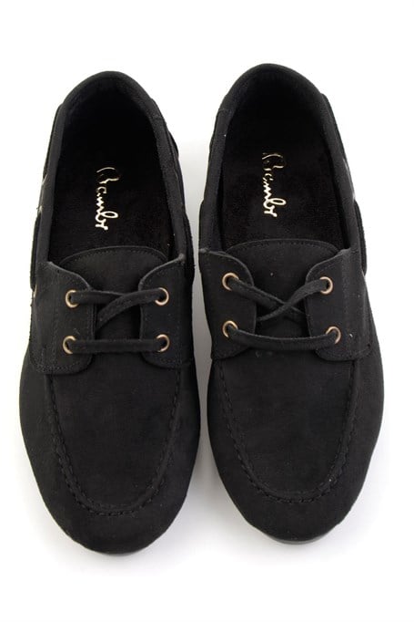 Siyah  Kadın Loafer Ayakkabı K01688012172