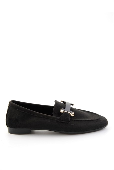 Siyah  Kadın Loafer Ayakkabı K01688012272