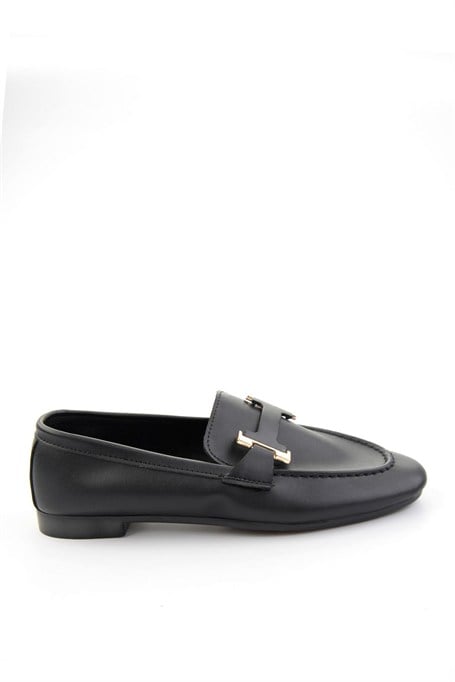 Siyah  Kadın Loafer Ayakkabı K01688012209