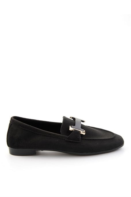 Siyah  Kadın Loafer Ayakkabı K01688012272