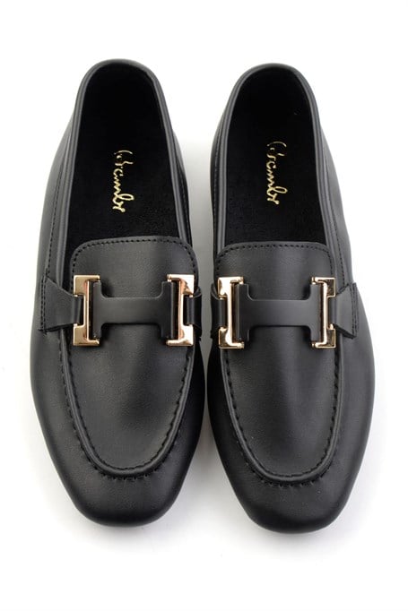 Siyah  Kadın Loafer Ayakkabı K01688012209
