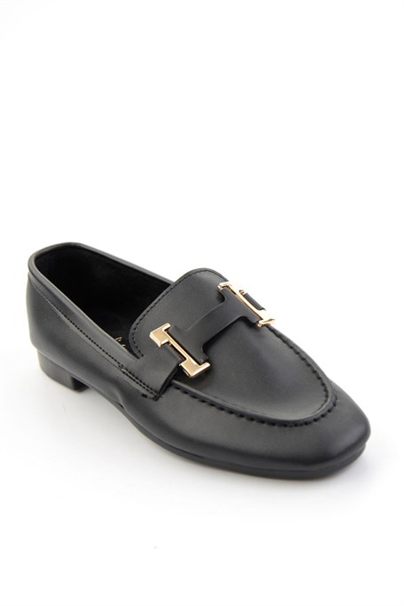 Siyah  Kadın Loafer Ayakkabı K01688012209