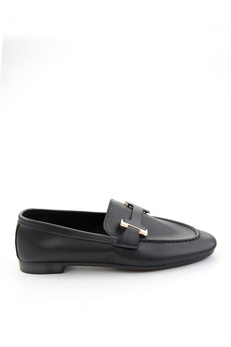 Siyah  Kadın Loafer Ayakkabı K01688012209