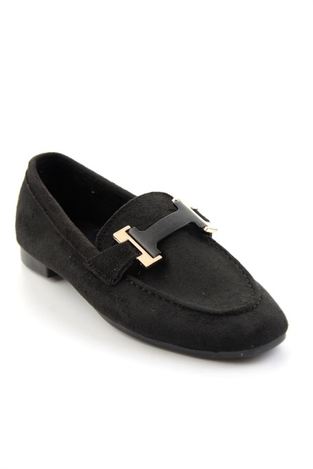 Siyah  Kadın Loafer Ayakkabı K01688012272