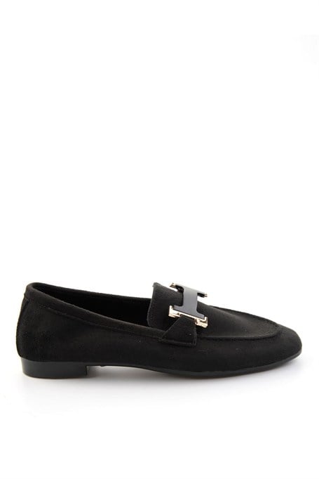 Siyah  Kadın Loafer Ayakkabı K01688012272
