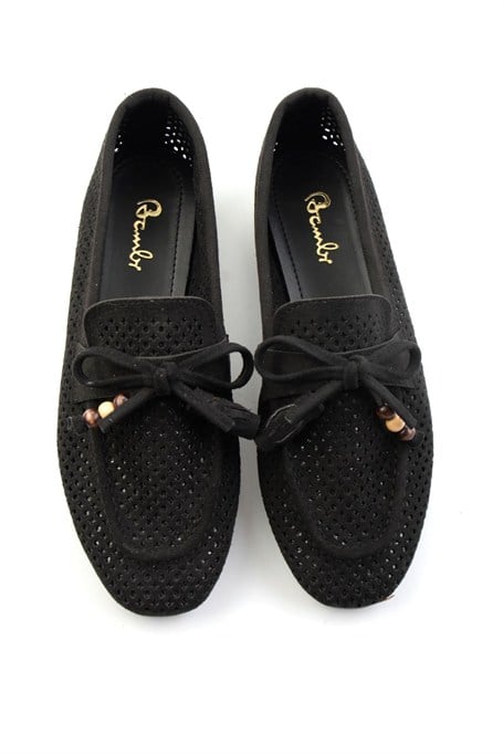 Siyah  Kadın Loafer Ayakkabı K01688012772