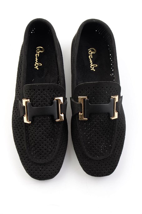 Siyah  Kadın Loafer Ayakkabı K01688012872