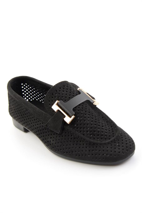 Siyah  Kadın Loafer Ayakkabı K01688012872