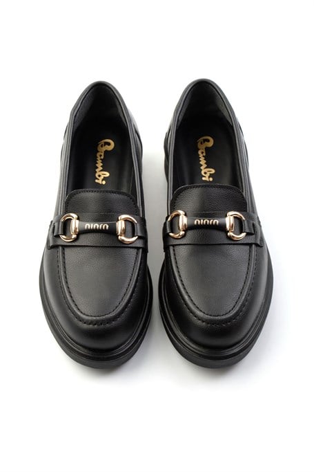 Siyah  Kadın Loafer Ayakkabı K01714130009