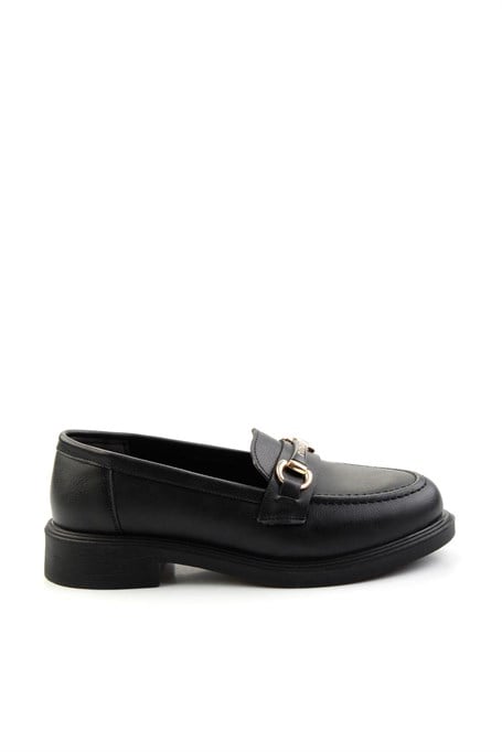 Siyah  Kadın Loafer Ayakkabı K01714130009