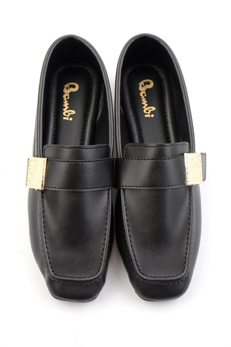 Siyah  Kadın Loafer Ayakkabı K01879251409