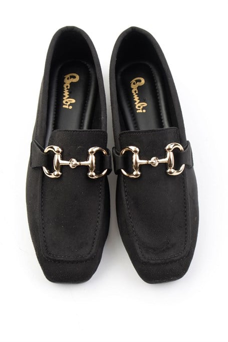 Siyah  Kadın Loafer Ayakkabı K01879251572