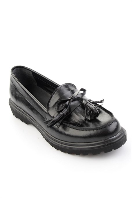 Siyah  Kadın Loafer Ayakkabı K01936000109