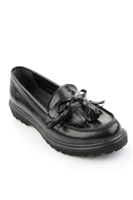 Siyah  Kadın Loafer Ayakkabı K01936000109