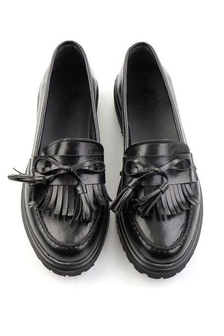 Siyah  Kadın Loafer Ayakkabı K01936000109