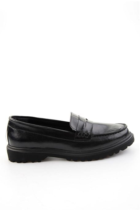 Siyah  Kadın Loafer Ayakkabı K01936051009