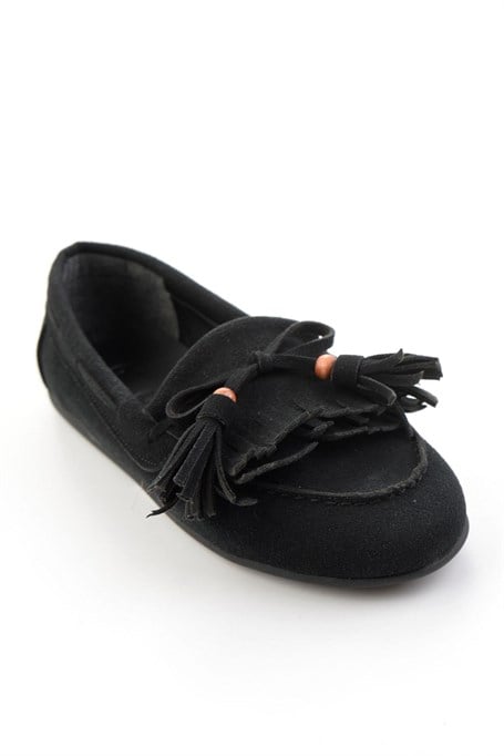 Siyah  Kadın Loafer Ayakkabı K01936071072