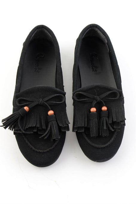 Siyah  Kadın Loafer Ayakkabı K01936071072