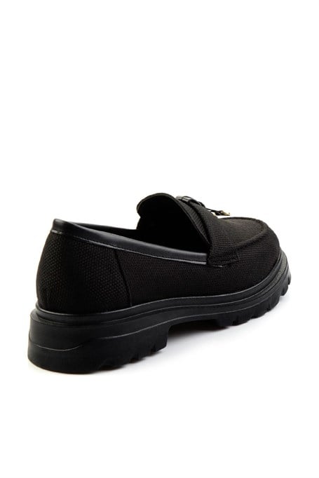 Siyah  Kadın Loafer Ayakkabı K01997010518