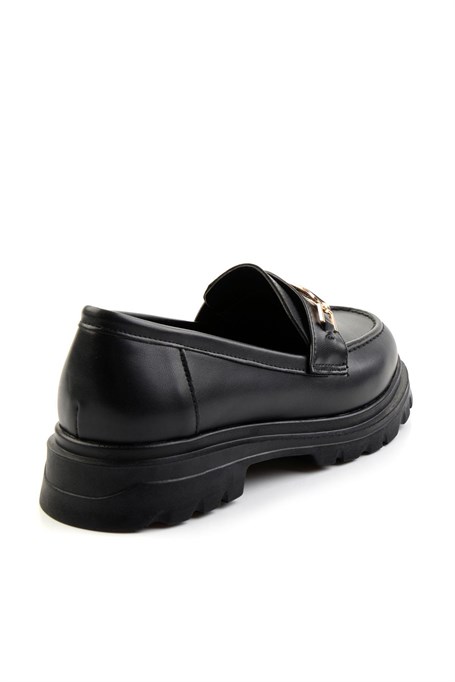 Siyah  Kadın Loafer Ayakkabı K01997010609