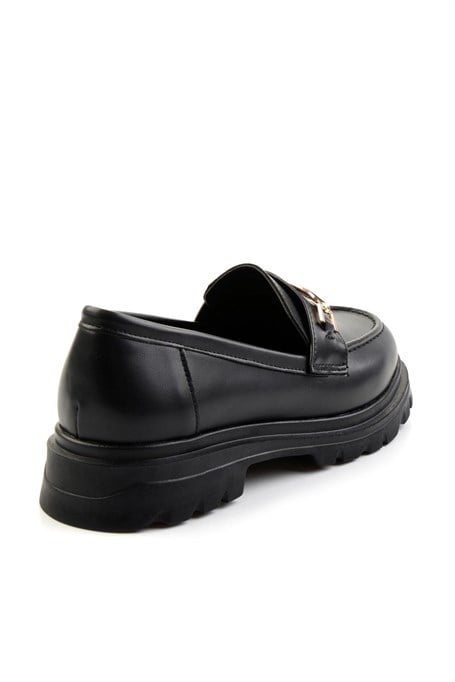 Siyah  Kadın Loafer Ayakkabı K01997010609