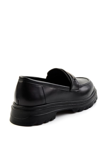 Siyah  Kadın Loafer Ayakkabı K01997010709