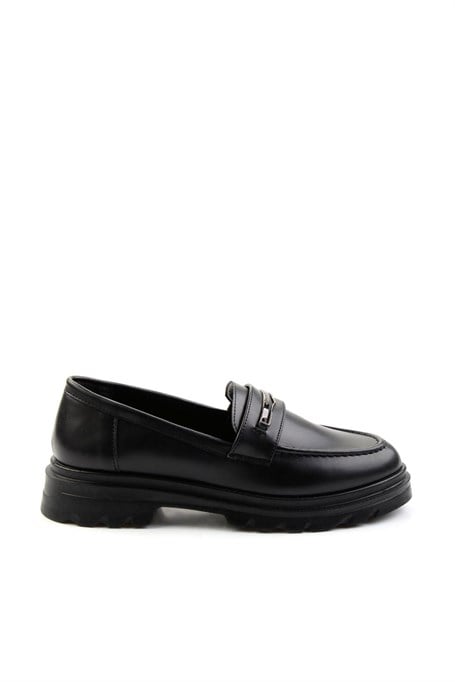 Siyah  Kadın Loafer Ayakkabı K01997010709